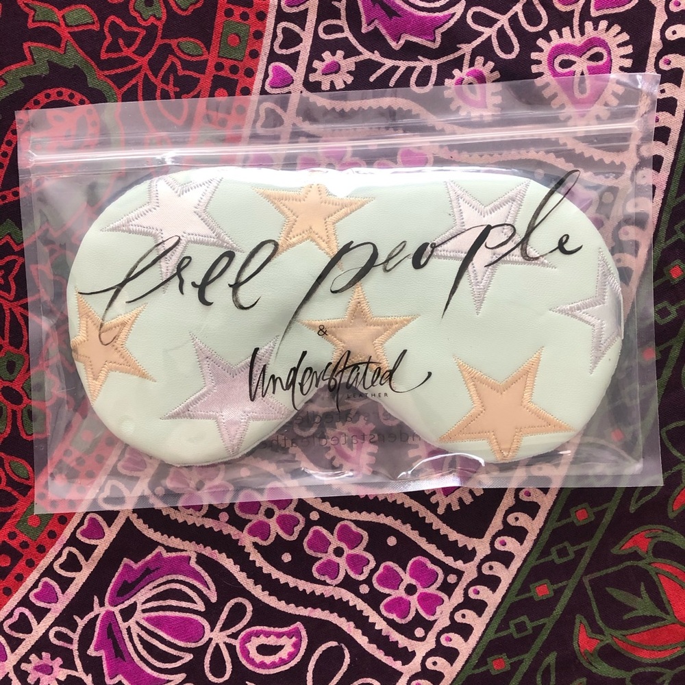 Free People x Understated Leather Cooling Eye Mask